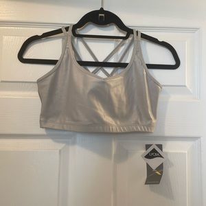 Pheel Silver Weave (Lattice) Sports Bra in Size L